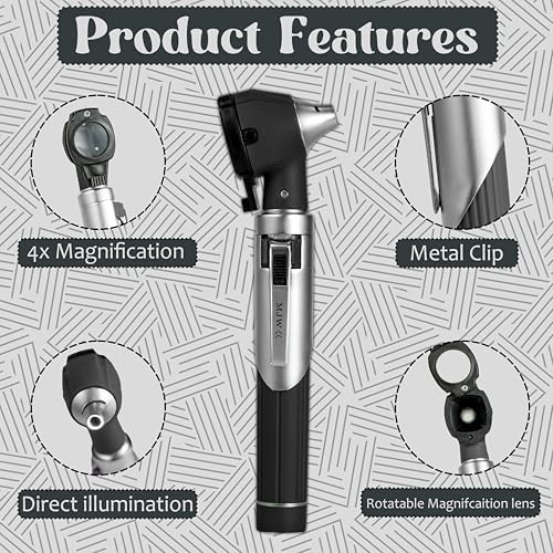 Vue 3 de Mini Otoscope Fibre