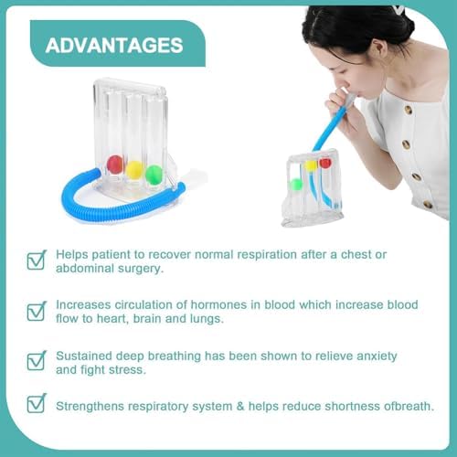 Vue 5 de Appareil Exercice Respiratoire Exerciseur