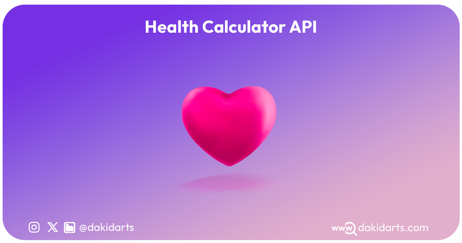 Health Calculator API Logo