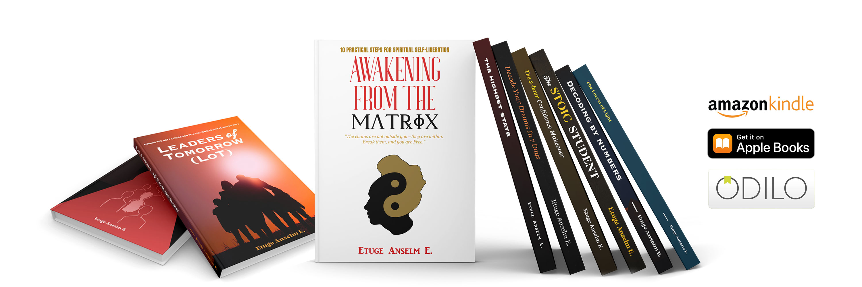 Discover Books By our founder Etuge Anselm.