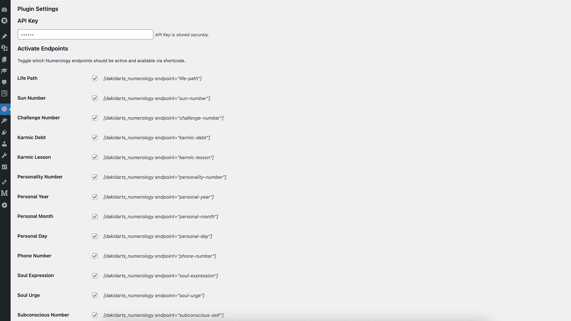 Getting Started with Dakidarts Numerology WordPress Plugin