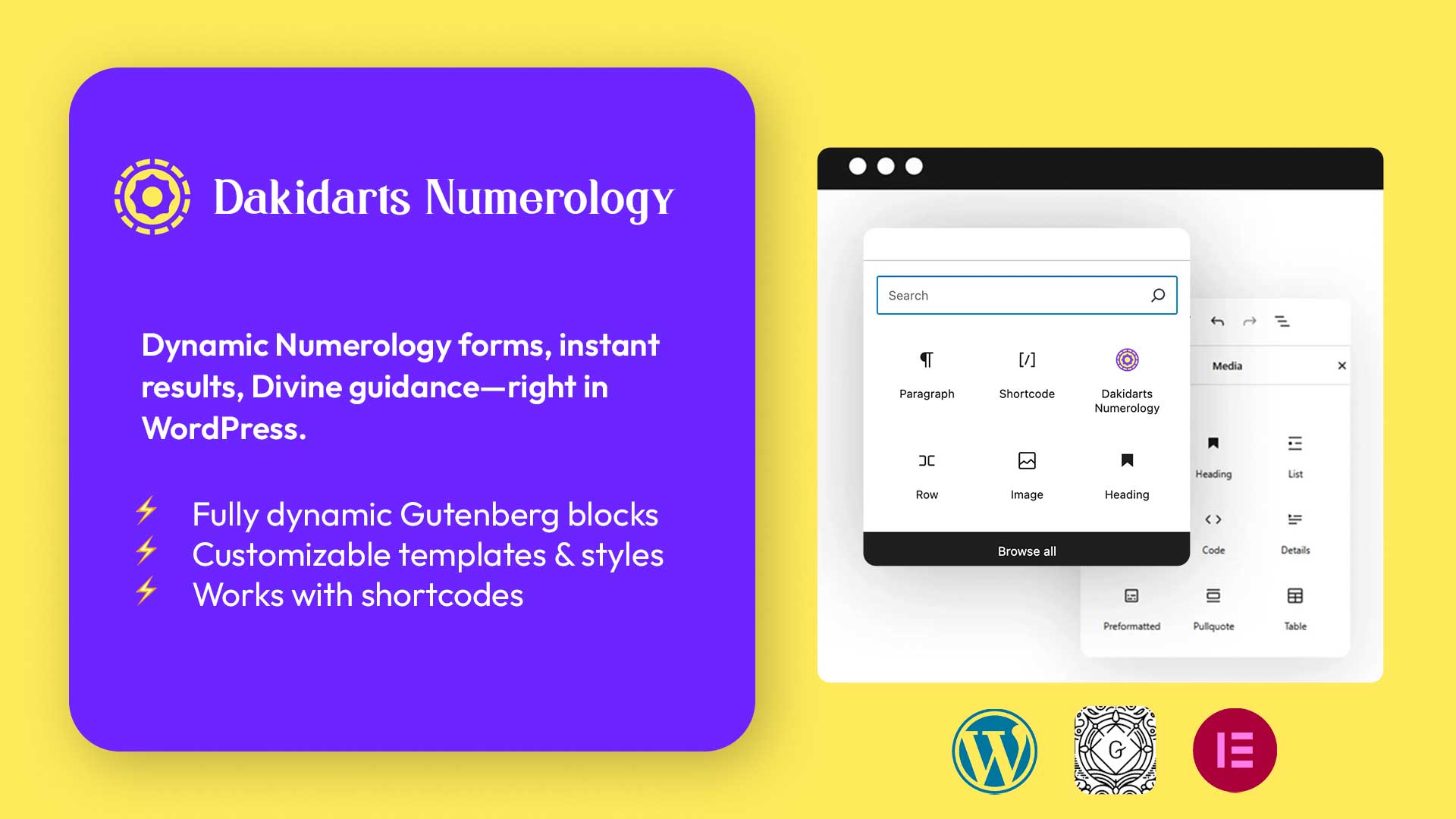 The Dakidarts Numerology Plugin For Wordpress