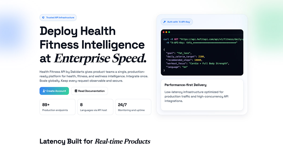 Health Calculator API Logo
