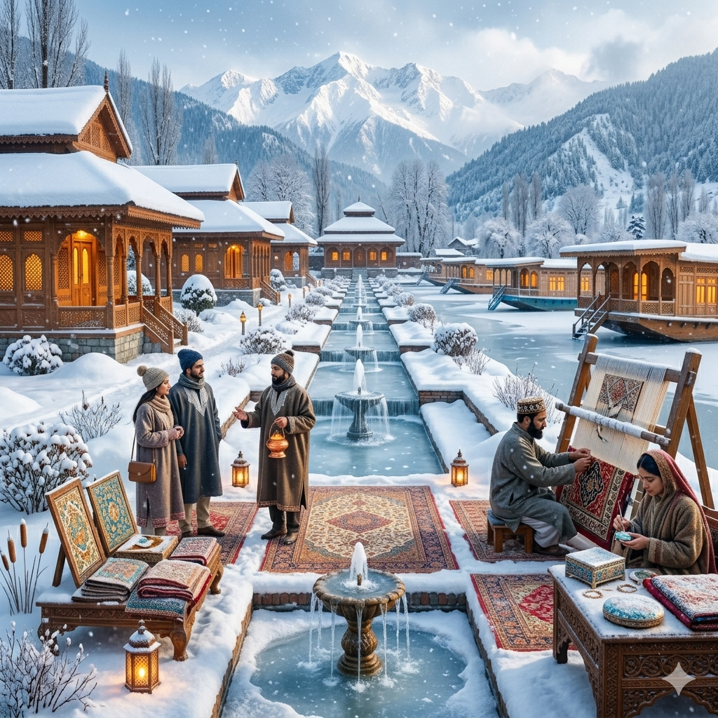 Kashmir Winter Wonderland
