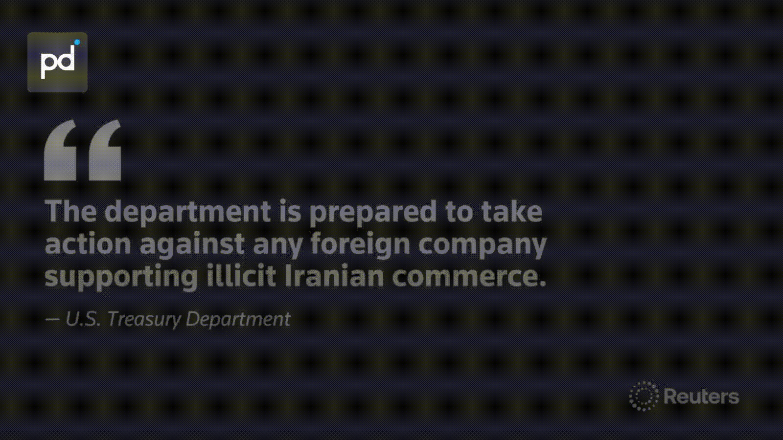 Iran Charges Passage Fees Through Hormuz, US Treasury Warns of Sanctions Risk