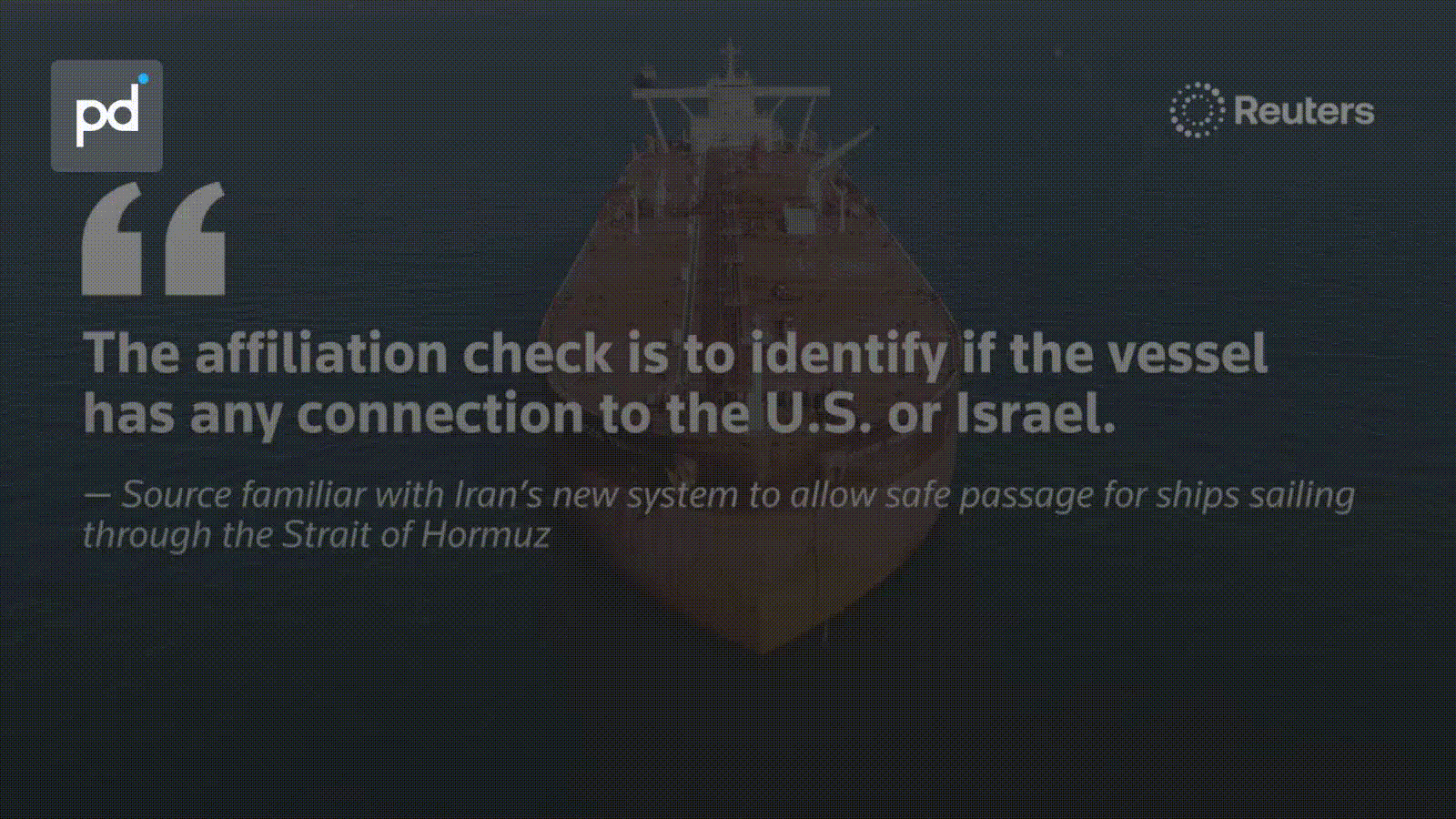 Iran Charges Tiered Hormuz Fees by Cargo Type, Some Nations Exempt