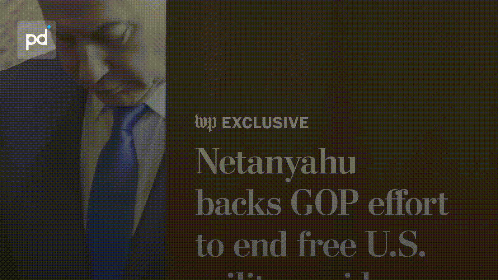 GOP Bill Would End $3.8B Israel Aid Grant, Require Paid Weapons Purchases