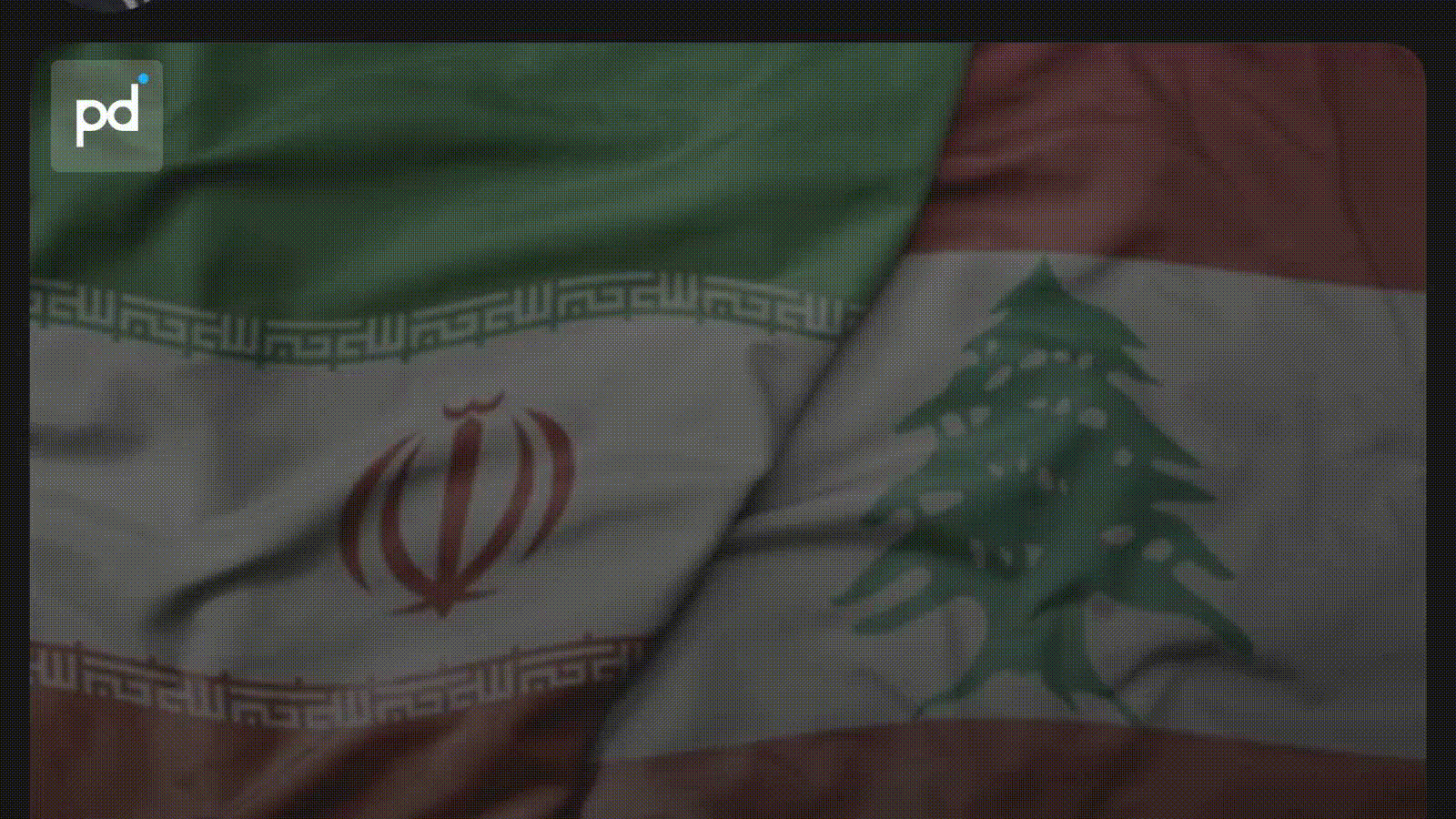 Araghchi Posts Iran-Lebanon Flag Unity Image After OTP5 Launch