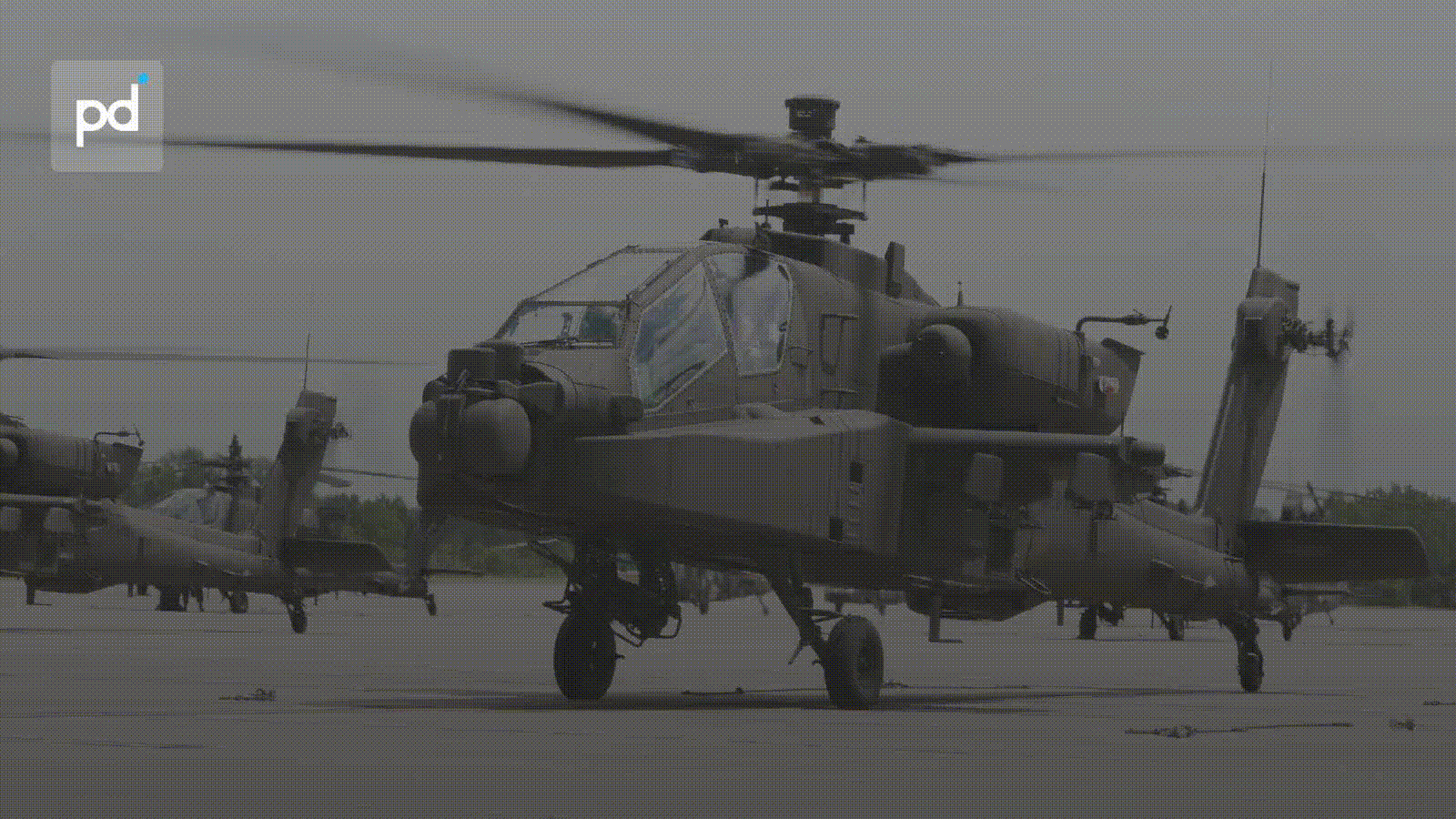 US Army Apache Helicopter Down Near Hormuz, Both Crew Rescued, Cause Unknown