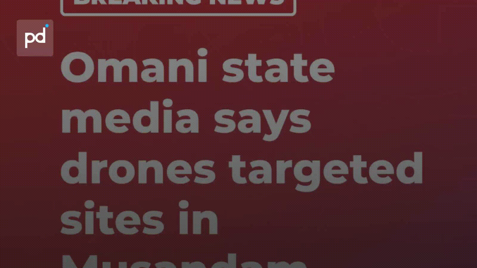 Iran Strikes Oman's Musandam Peninsula With Drones, Condemns Mediator