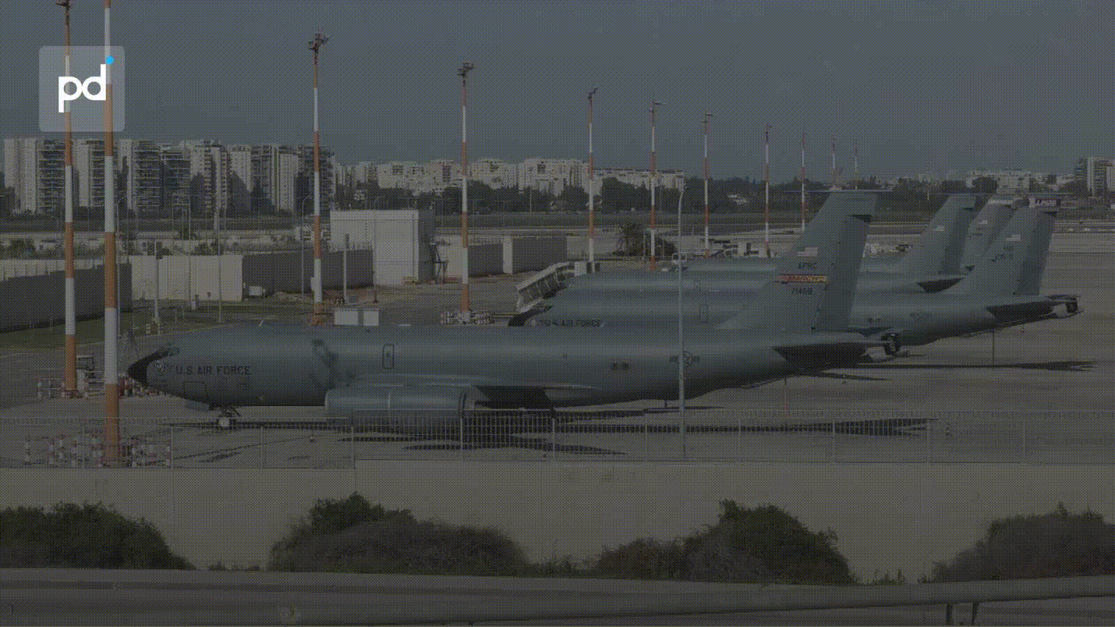 US Pauses Tanker Withdrawal from Ben Gurion as Iran Escalation Continues