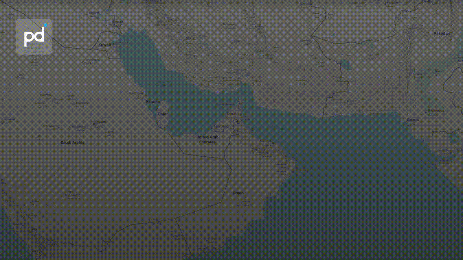 No US Military Aircraft Visible Over Hormuz — Absent or Operating Dark