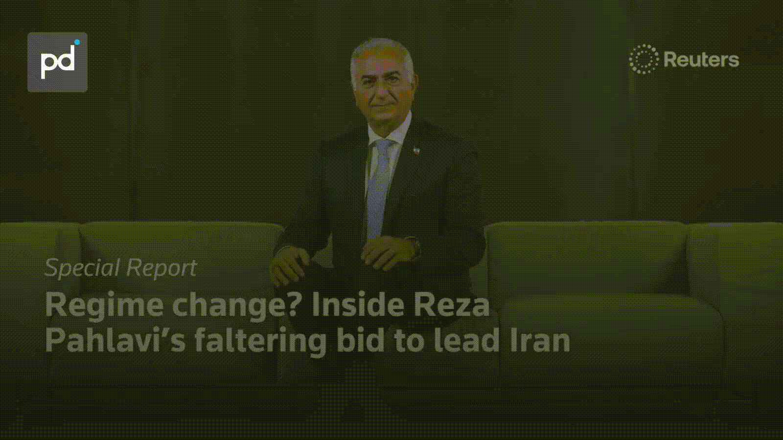 Reza Pahlavi Claims Iran Theocracy Near Collapse, Trump Administration Disagrees