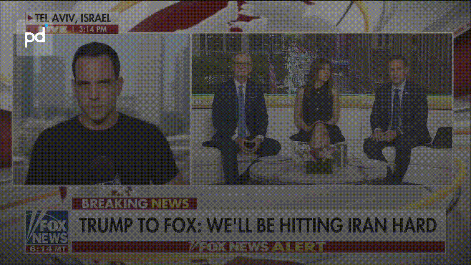 Trump Threatens Major Iran Strike Live on Fox News