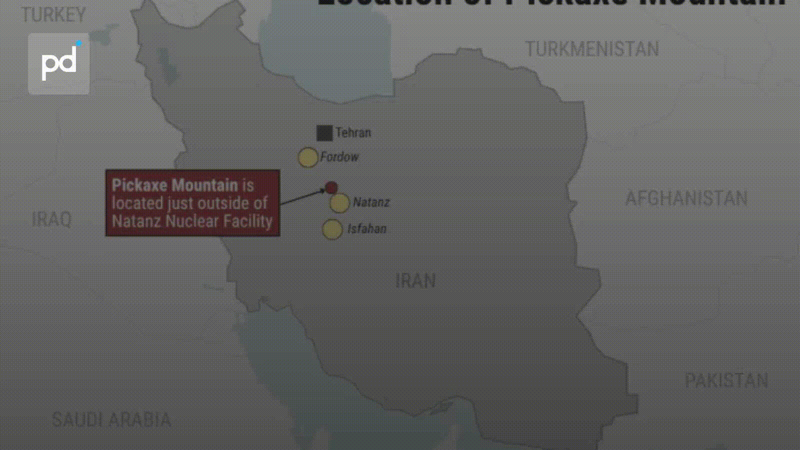 Iran Begins Uranium Enrichment at Pickaxe Mountain, Israeli Source Says