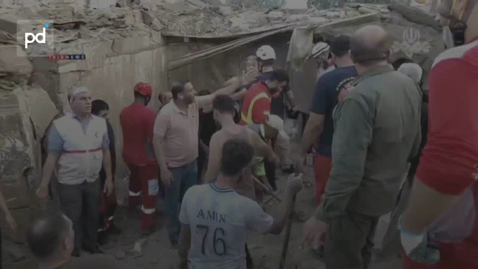 US Strikes Hit IRGC Sites on Qeshm Island, Rescuers Search Rubble