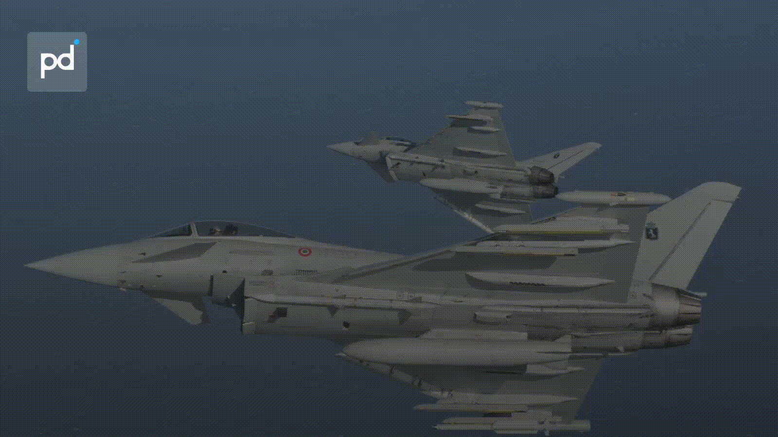 Italian Eurofighter Shoots Down Likely Russian Drone Over Latvia