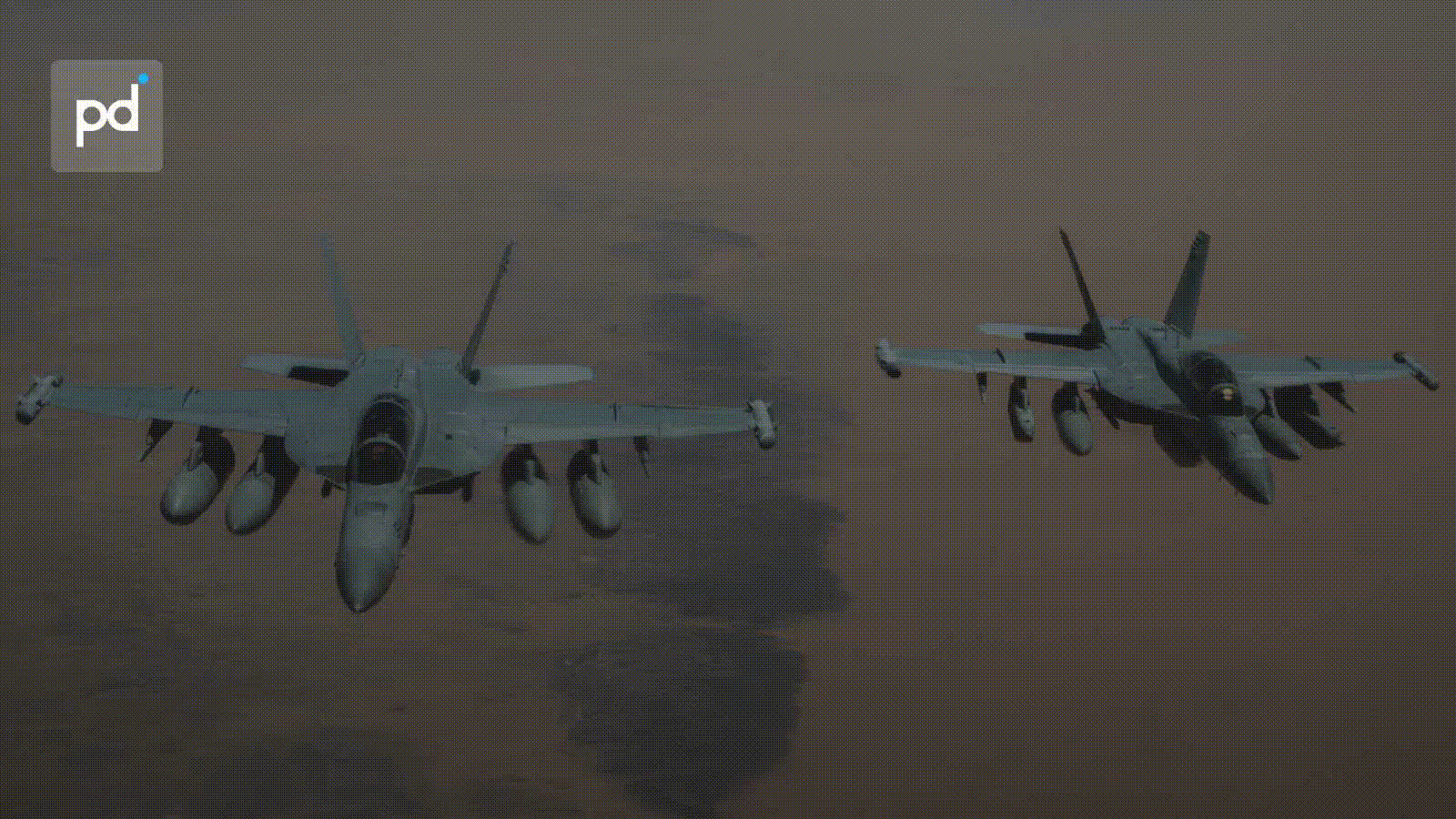 US Navy Growlers Patrol Hormuz as CENTCOM Reports 75 Vessels Redirected