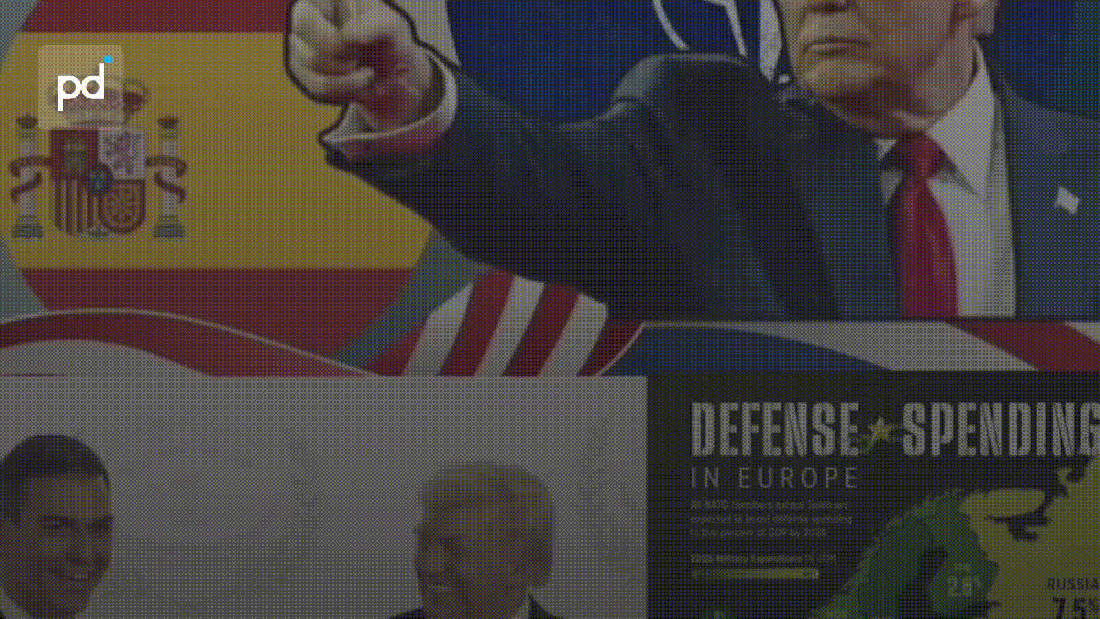 Trump Warns Spain Will Be "Destroyed" Over NATO Spending and Iran War Refusal