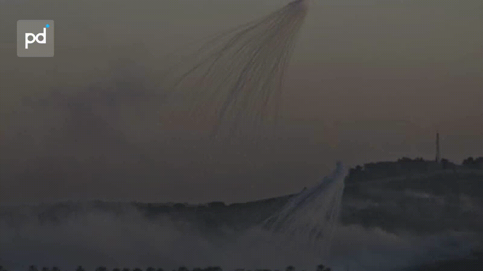 Israel Drops White Phosphorus Near Nabatieh in South Lebanon
