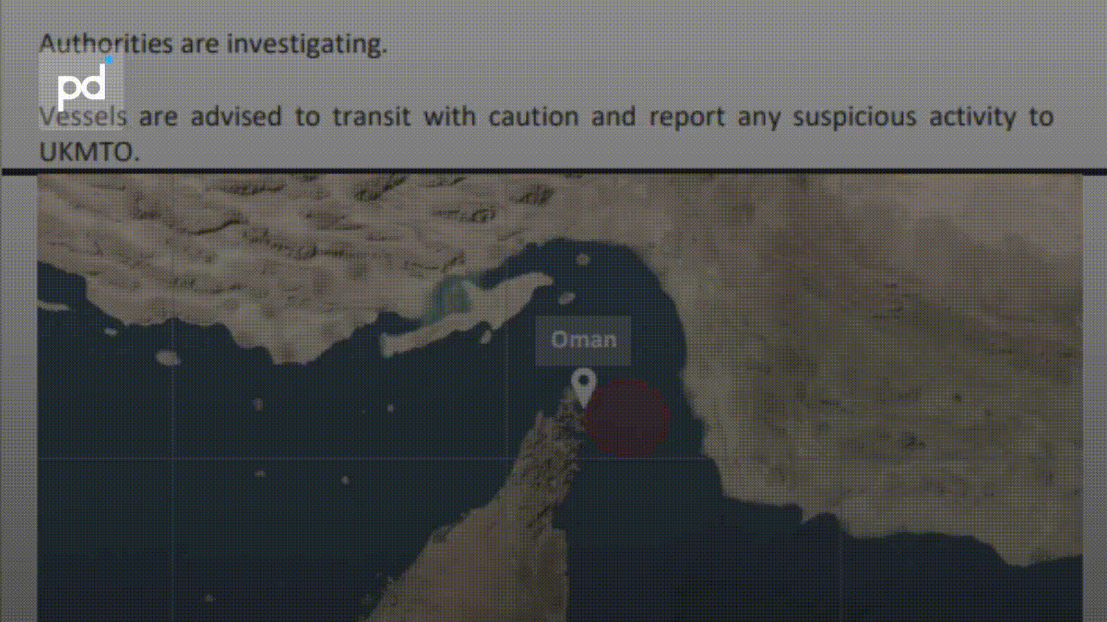 Second Tanker Hit in 24 Hours as Projectile Strikes Crude Vessel Near Oman