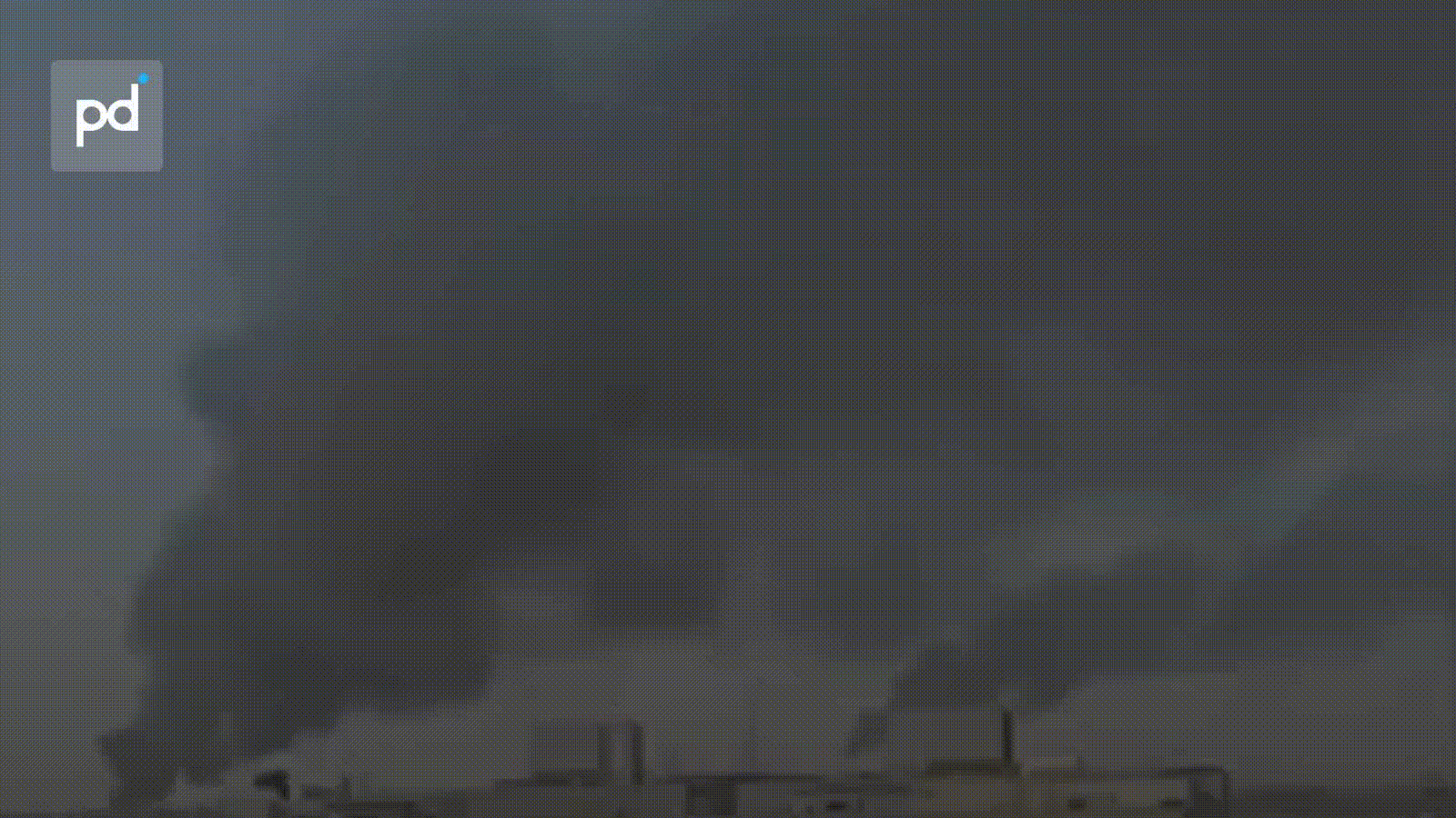 Satellite Imagery Confirms Fire After Long-Range Houthi Strike
