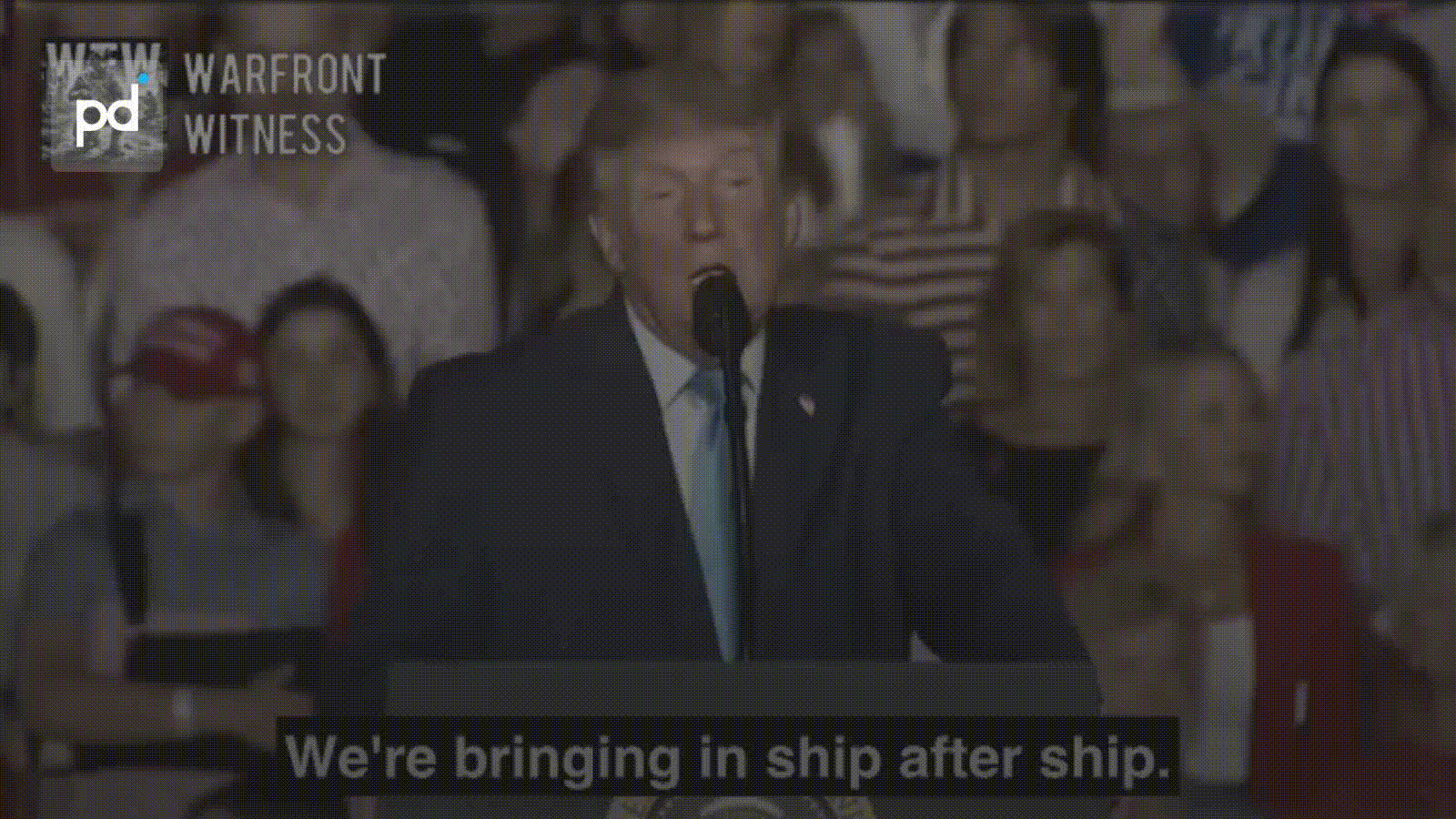 Trump Describes US Missile Intercepts at Hormuz: "Ships Just Keep Sailing"