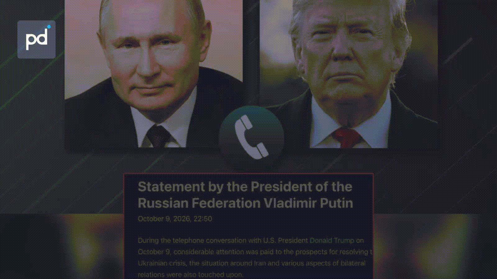 Trump-Putin Call: Russia Offers Oil Supply as Both Discuss Iran Crisis