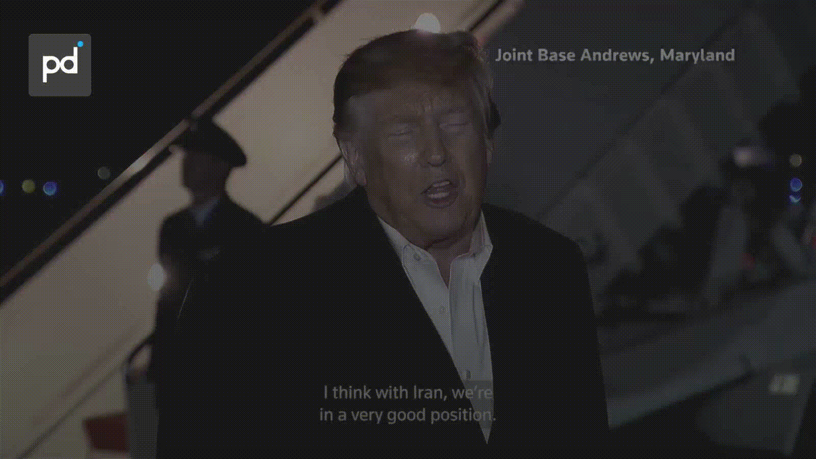 Trump Says "Anything's Possible" on Post-Midterm Iran Strikes