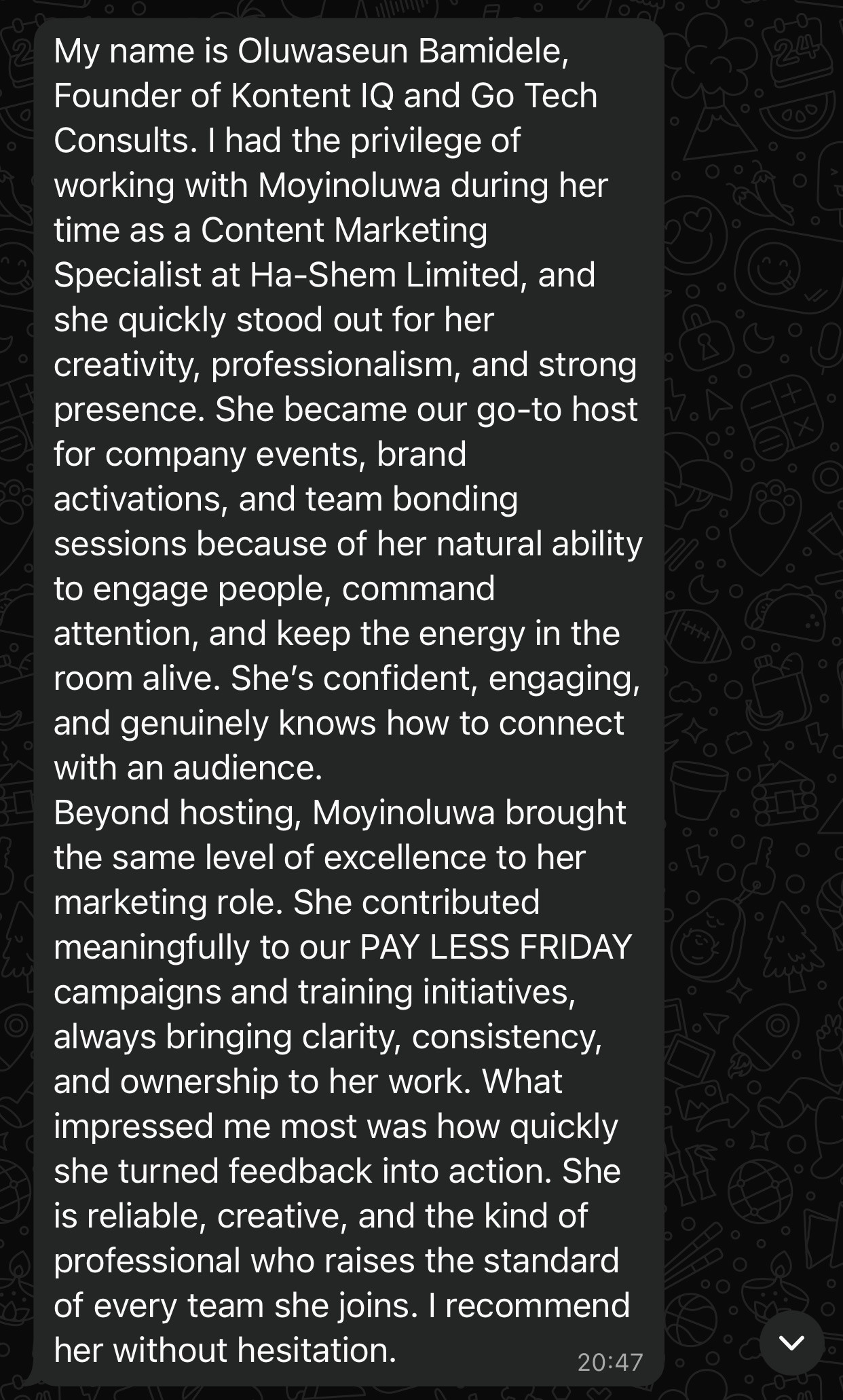 Testimonial 03