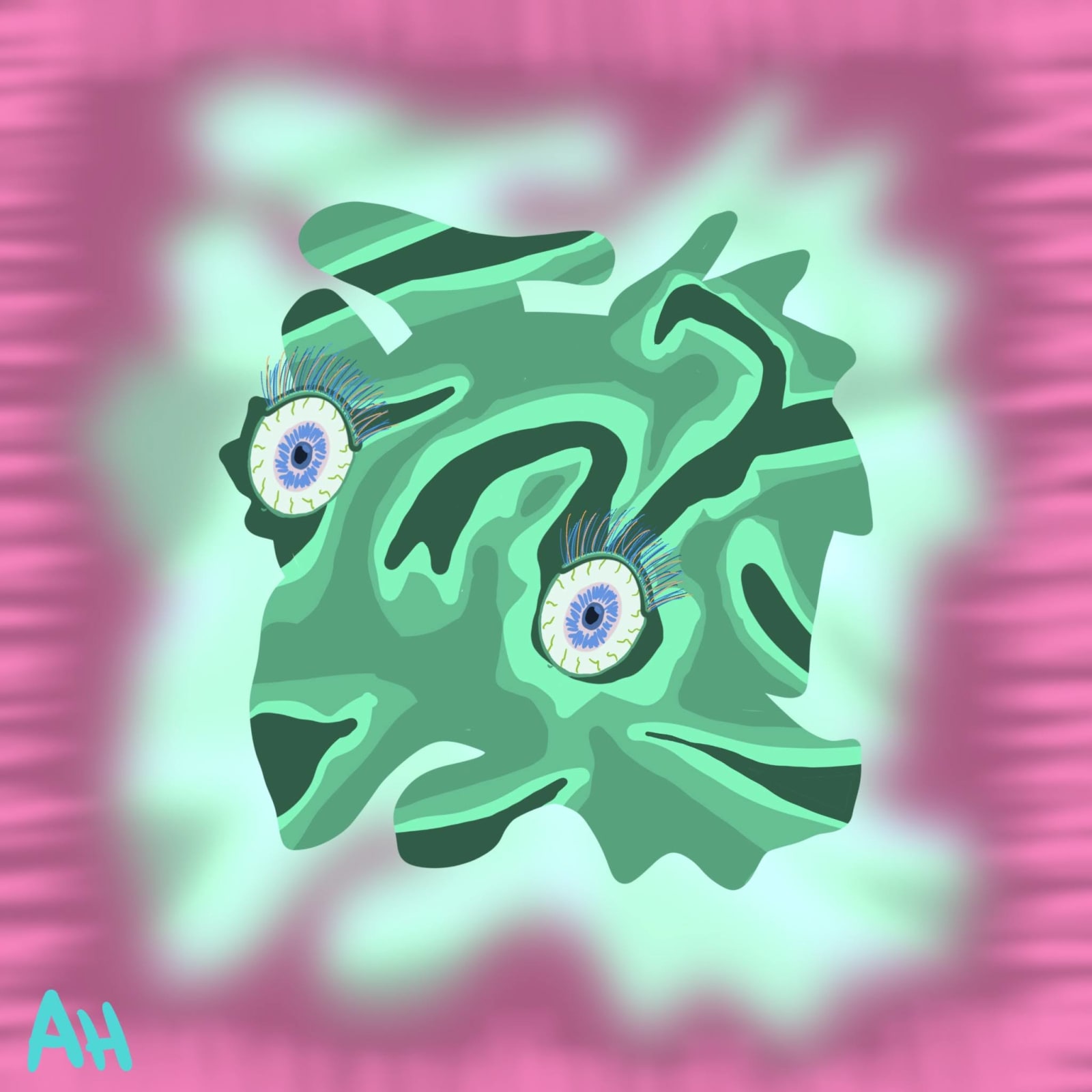 Artwork titled “Ah”