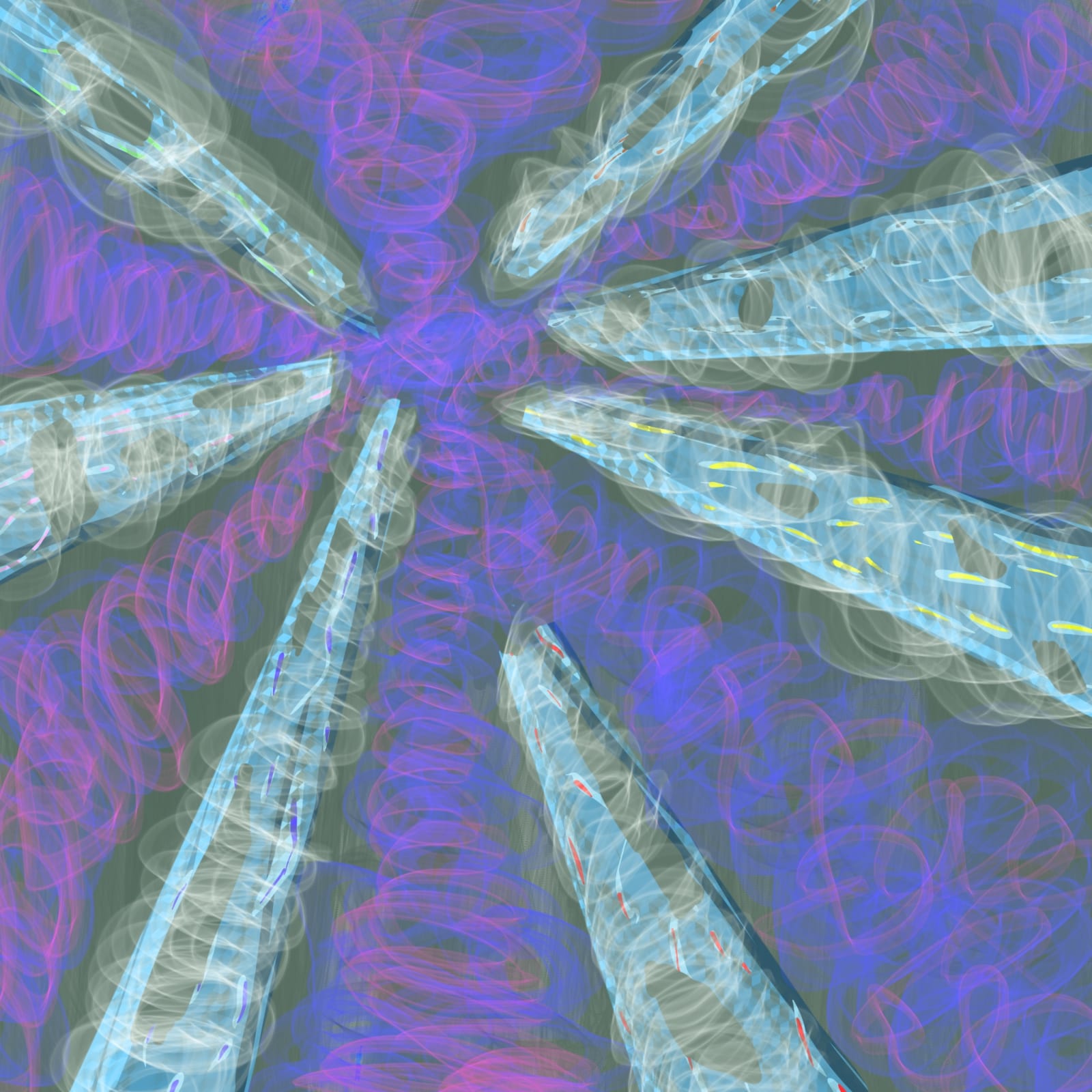 Artwork titled “Cloudy Spires”