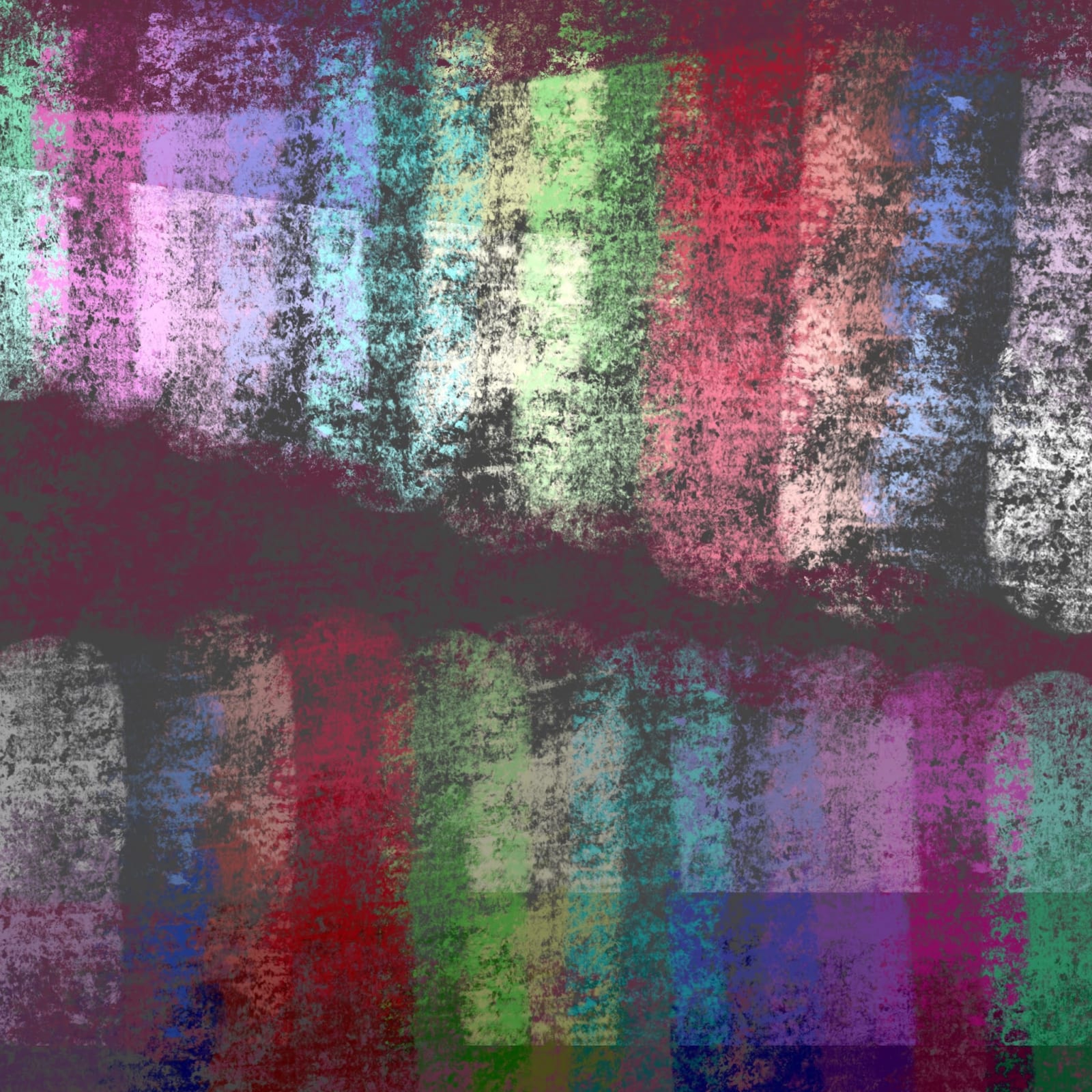 Artwork titled “Crayon Fences”