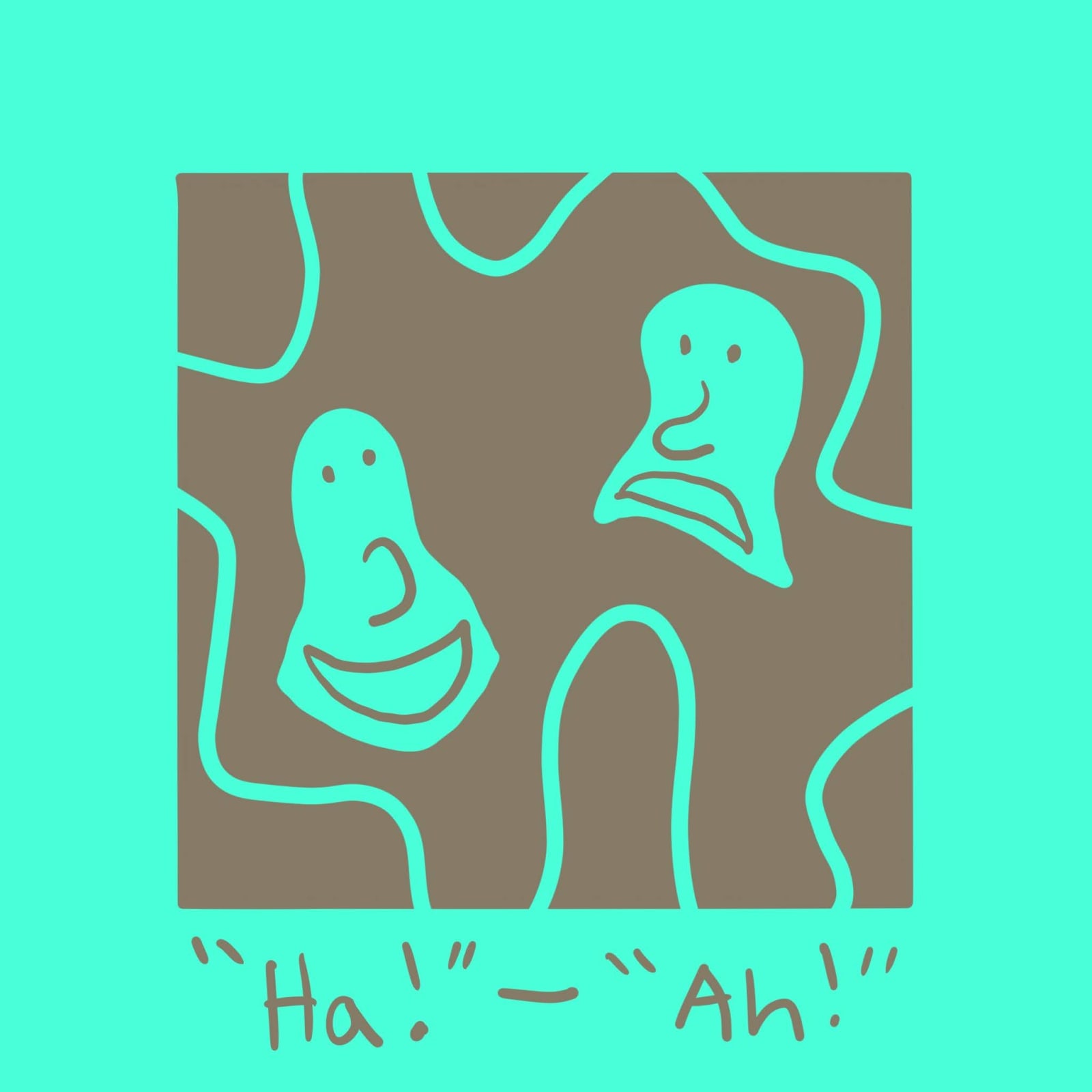 Artwork titled “Ha! - Ah!”