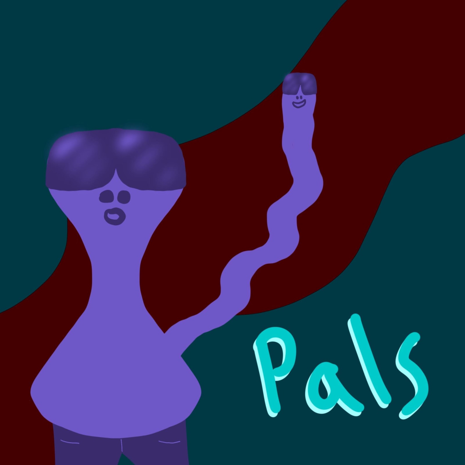 Artwork titled “Pals”