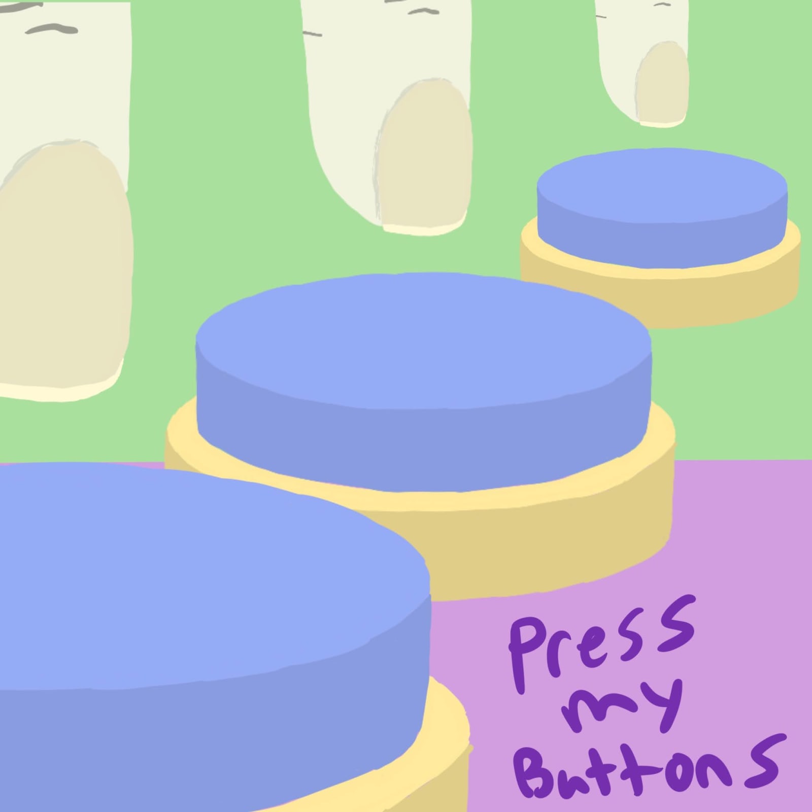 Artwork titled “Press My Buttons”