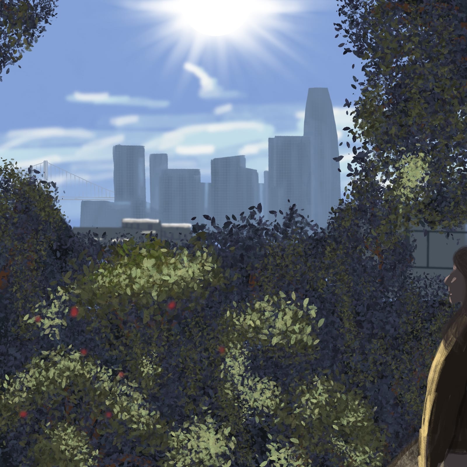 Artwork titled “San Francisco from Coit”