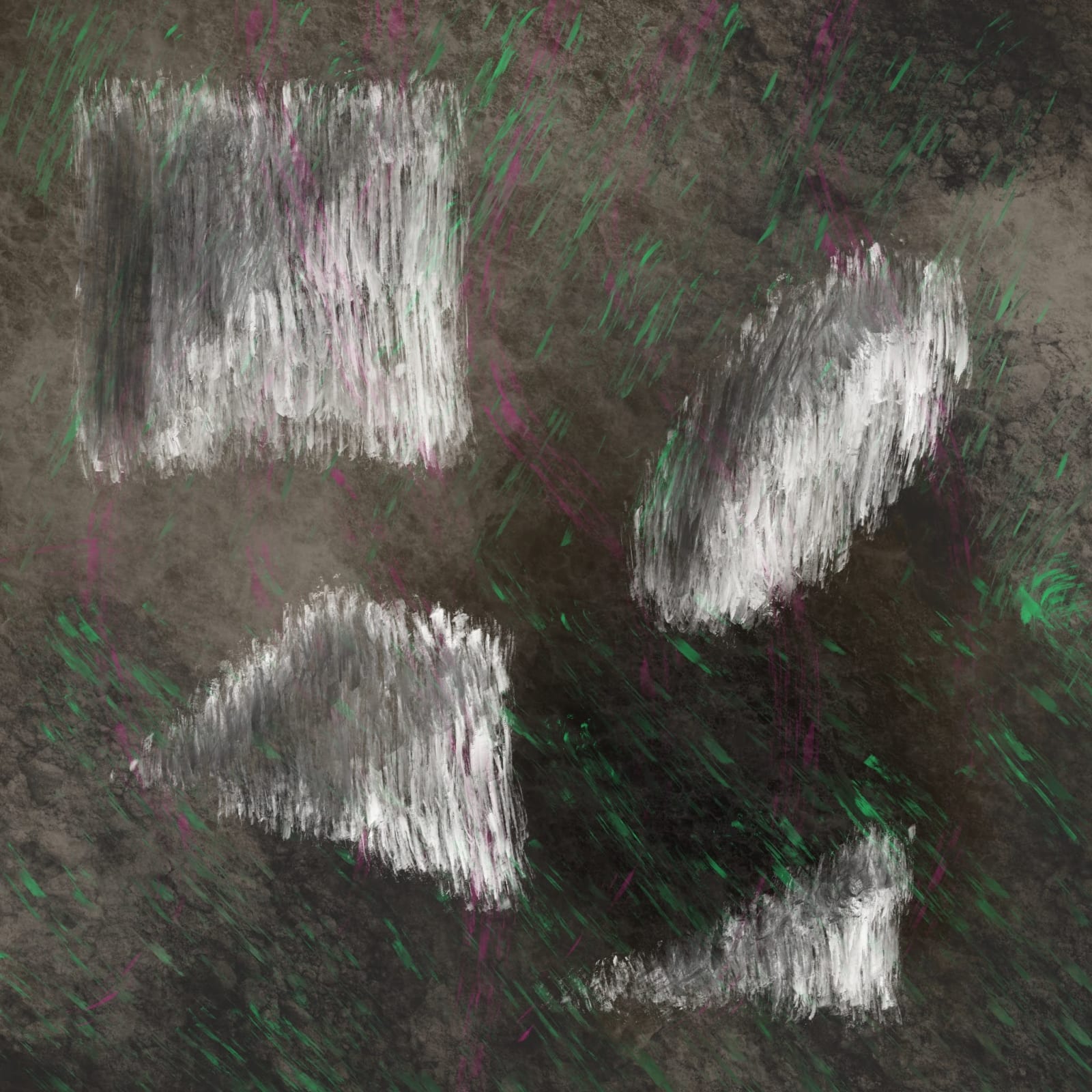 Artwork titled “Shapes in Rain”