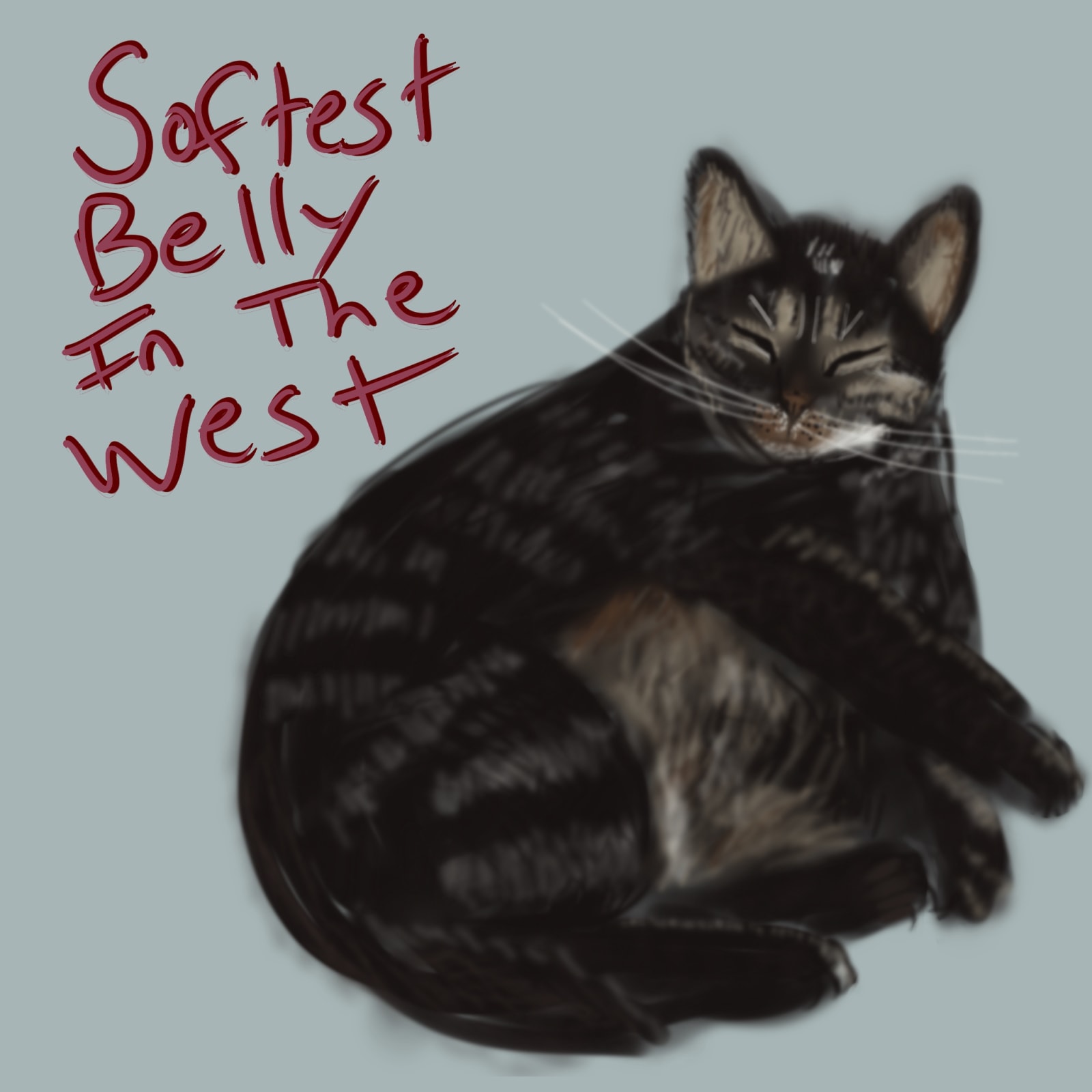 Artwork titled “Softest Belly in the West”