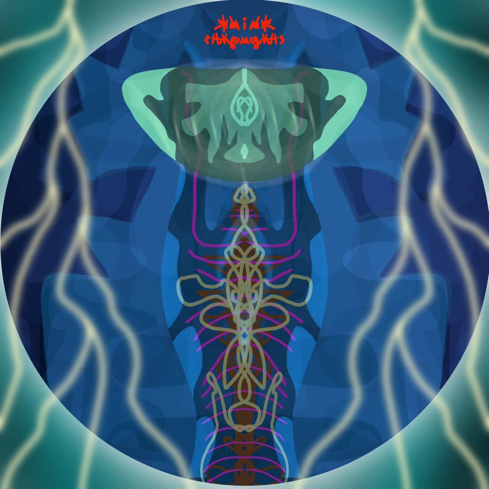 Artwork titled “Think Thoughts”