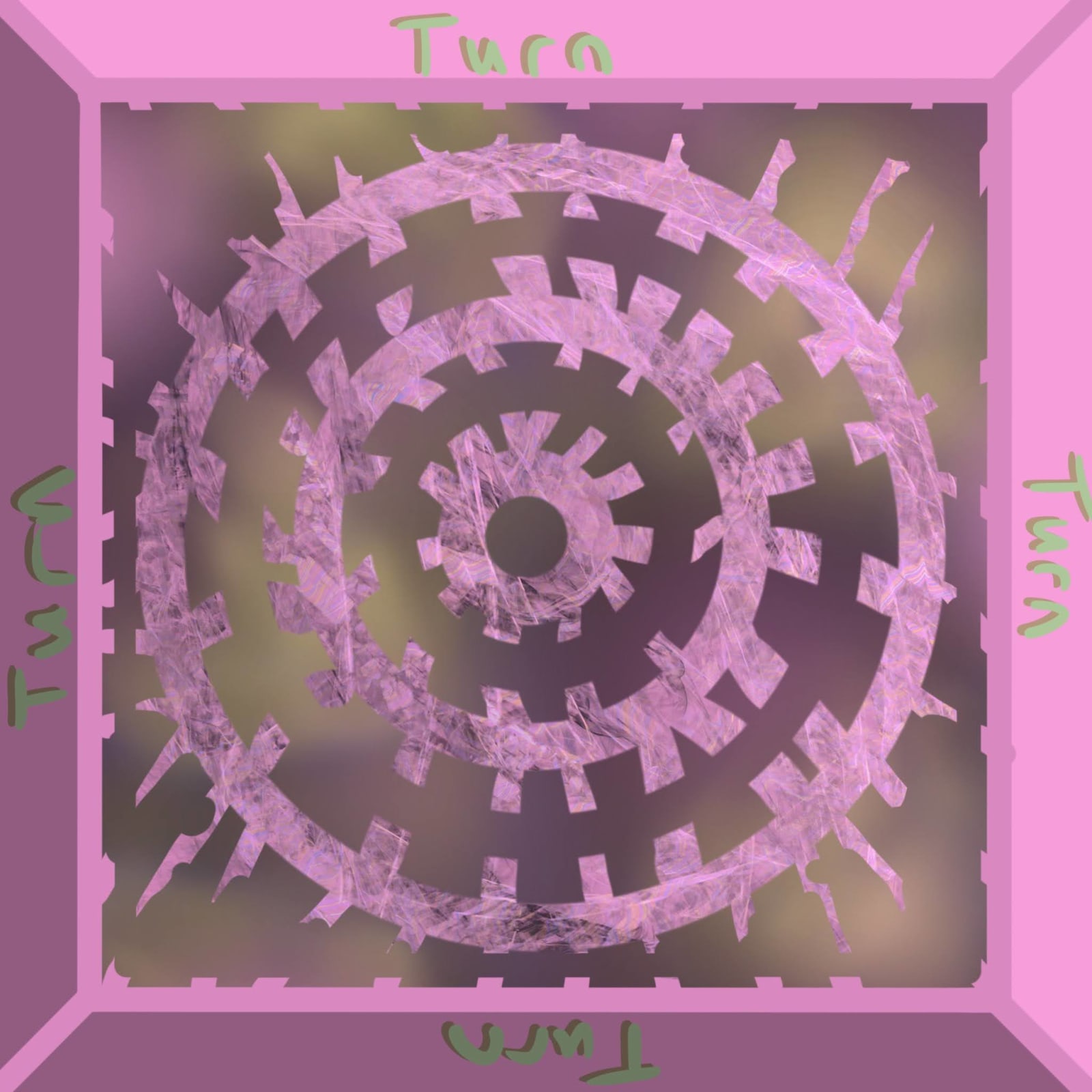 Artwork titled “Turn|Turn|Turn|Turn”