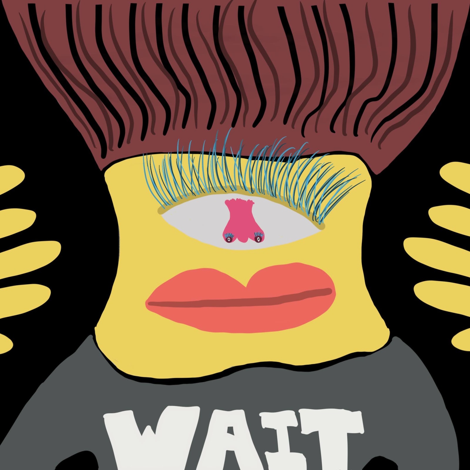 Artwork titled “Wait”