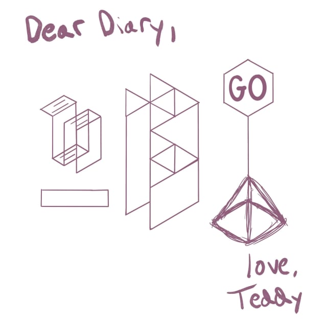 Artwork titled “Dear Diary 1”