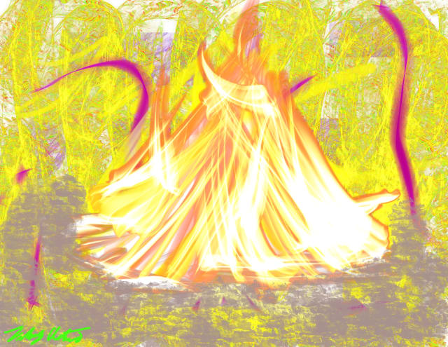Artwork titled “Fire”
