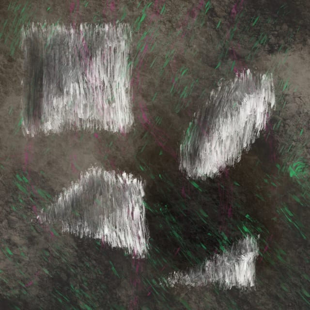 Artwork titled “Shapes in Rain”