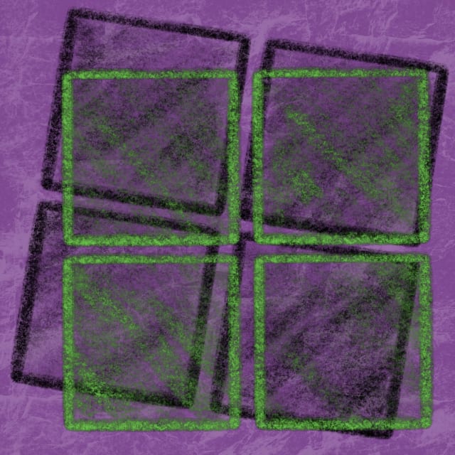 Artwork titled “square shift”