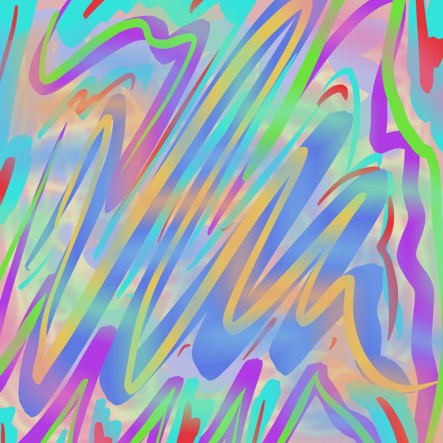 Artwork titled “Streamers”