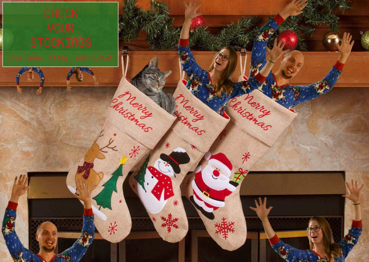 2018 holiday card illustrated by Teddy Ortega