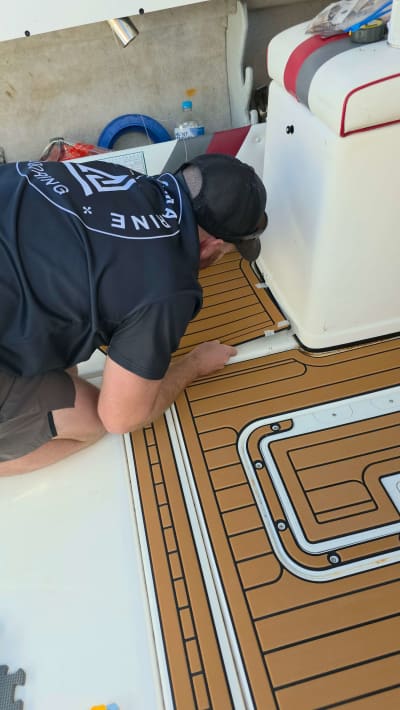 Deckpro custom EVA foam flooring project
