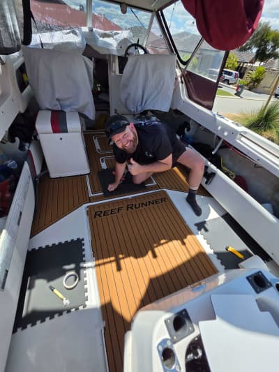 Deckpro custom EVA foam flooring project